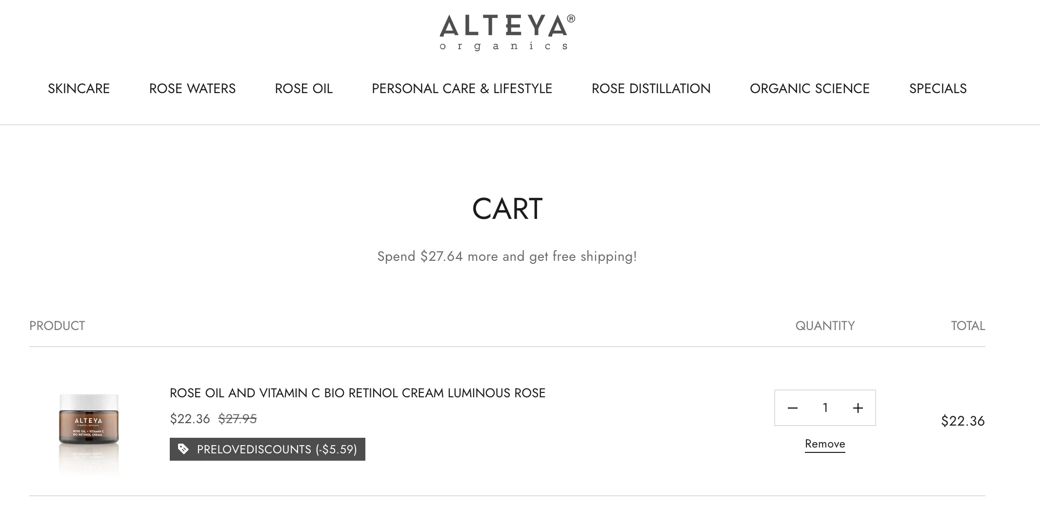 Use Discount Code PRELOVEDISCOUNTS for 20% OFF Sitewide at alteyaorganics.com